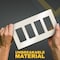 Faith 4-Gang Decorator Screwless Wall Plates, Fits GFCI, USB Recep, Dimmers, Light Controls, Light Almond SWP4-LA-01 - alternate 5